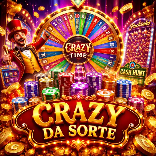 Roda do Crazy Time girando com setores de bônus visíveis