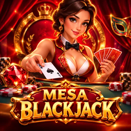 Dealer distribuindo cartas em mesa de blackjack ao vivo